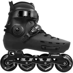 Kaltik Cougar 7001 Wind Urban Pro Inline Roller Skates - Black