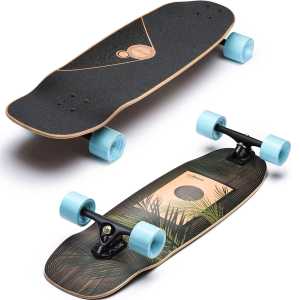 Loaded Omakase Grip & Rip Complete Longboard - Palm