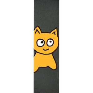 Meow Printed Skateboard Grip Tape - Large Cat 9"