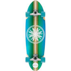 Mindless Wake Surf Skate Complete Cruiser - Blue 35"