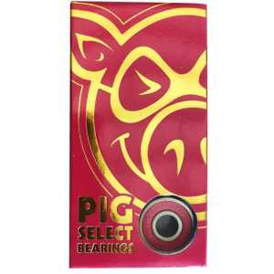 Pig Wheels Select Skateboard Bearings (Pack of 8)