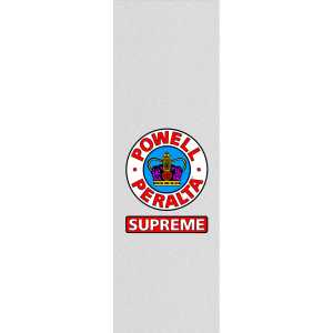 Powell Peralta Supreme Skateboard Grip Tape - Clear 10.5"