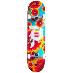 Primitive Dirty P Sunflower II Complete Skateboard - Red 8.125"