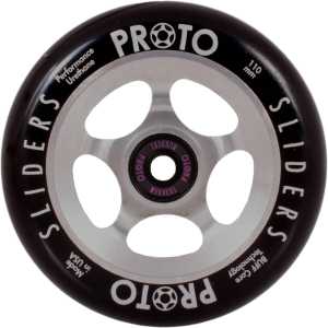 Proto Slider Pro 110mm Scooter Wheel - Raw/Black