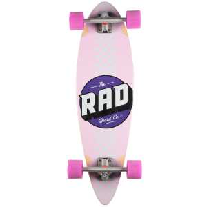 Rad Pintail Complete Longboard 32" - Pink