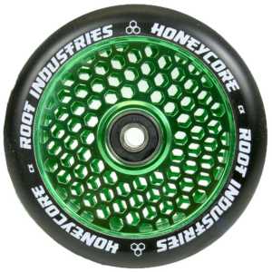 Root Industries Honey Core 110mm Scooter Wheel - Black/Green