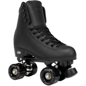 Rookie Artistic Quad Roller Skates - Black