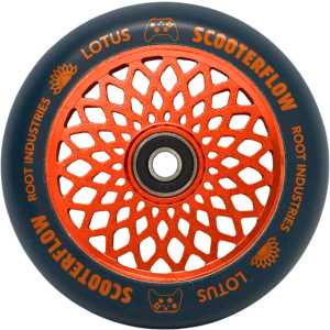 Root Industries Lotus Scooterflow 110mm Scooter Wheel - Blue/Orange