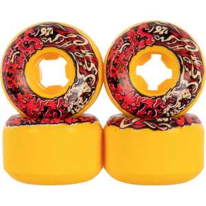 Santa Cruz Slime Balls Vomit Mini II 97a Skateboard Wheels - Orange 53mm