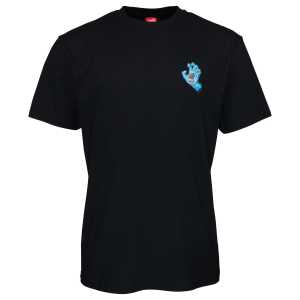 Santa Cruz Screaming Hand Chest T Shirt - Black