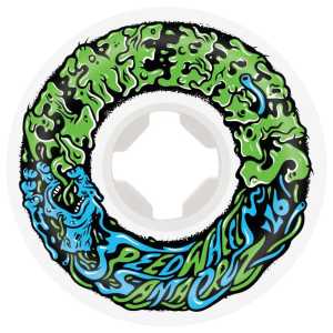 Santa Cruz Slime Balls Vomit Mini II 97a Skateboard Wheels - Multi 54mm