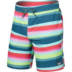 Saxx Oh Buoy Swimming Shorts - Cutback Stripe