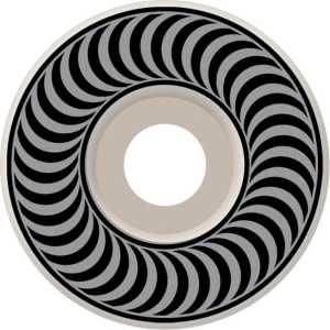 Spitfire Classic Skateboard Wheels - White/Grey 54mm
