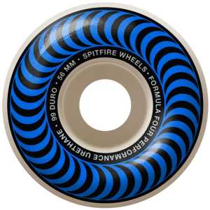 Spitfire Formula Four Classic 99a Skateboard Wheels - Blue 56mm (Pack of 4)