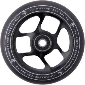 Striker Gravis Spoked 110mm Scooter Wheel - Black