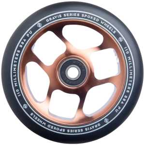 Striker Gravis Spoked 110mm Scooter Wheel - Rose Gold