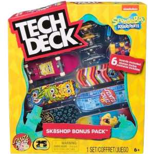 Tech Deck Spongebob Sk8shop Bonus Pack Fingerboards