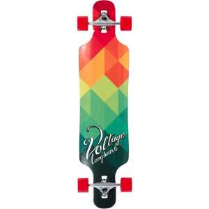 Voltage Drop Through Complete Longboard - Red/Green 39"