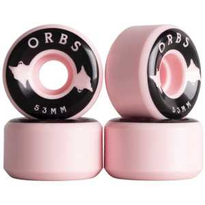 Welcome Orbs Specters Solid Conical 99a Skateboard Wheels - Light Pink 53mm