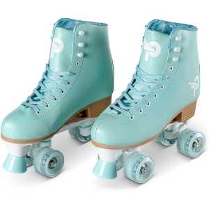 Yvolution PrettyFly Adjustable Roller Skates - Blue (UK 3 - UK 6)