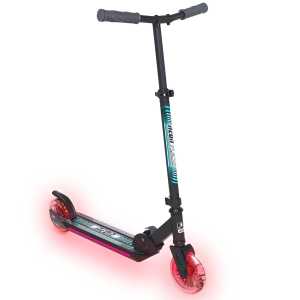 Yvolution Neon Flash Light-Up Folding Scooter