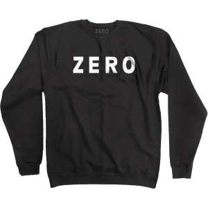 Zero Army Crew Sweatshirt - Black