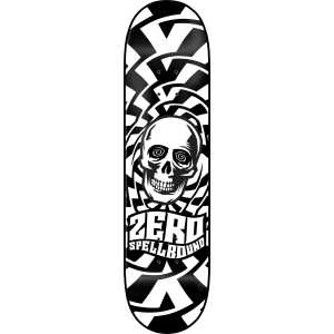 Zero Spellbound 30 Year Reissue Skateboard Deck - Black/White 8.25"