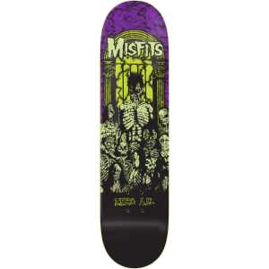 Zero x Misfits Earth A.D. Skateboard Deck - GITD 8.5"