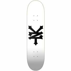 Zoo York OG 95 Crackerjack Skateboard Deck - White/Black 8.375&quot;