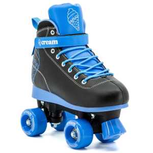 Cream Scoop Quad Roller Skates - Vivid (Black/Blue)