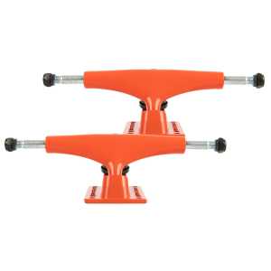 Rampage Rasp Skateboard Trucks - Fire Red 5.25''