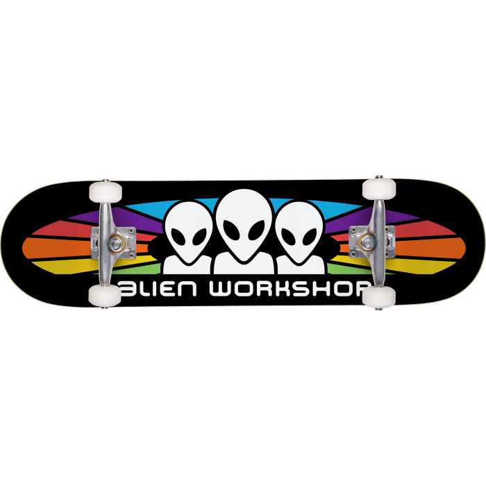 Alien Workshop Spectrum Complete Skateboard - Black 8.25''