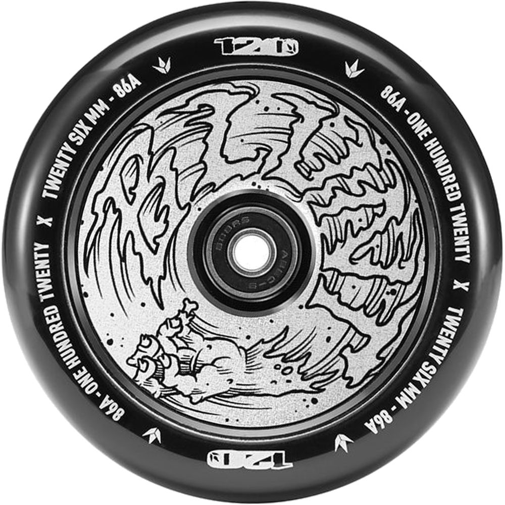 Blunt Hollow Core 120mm Scooter Wheel Silver/Galaxy Hologram
