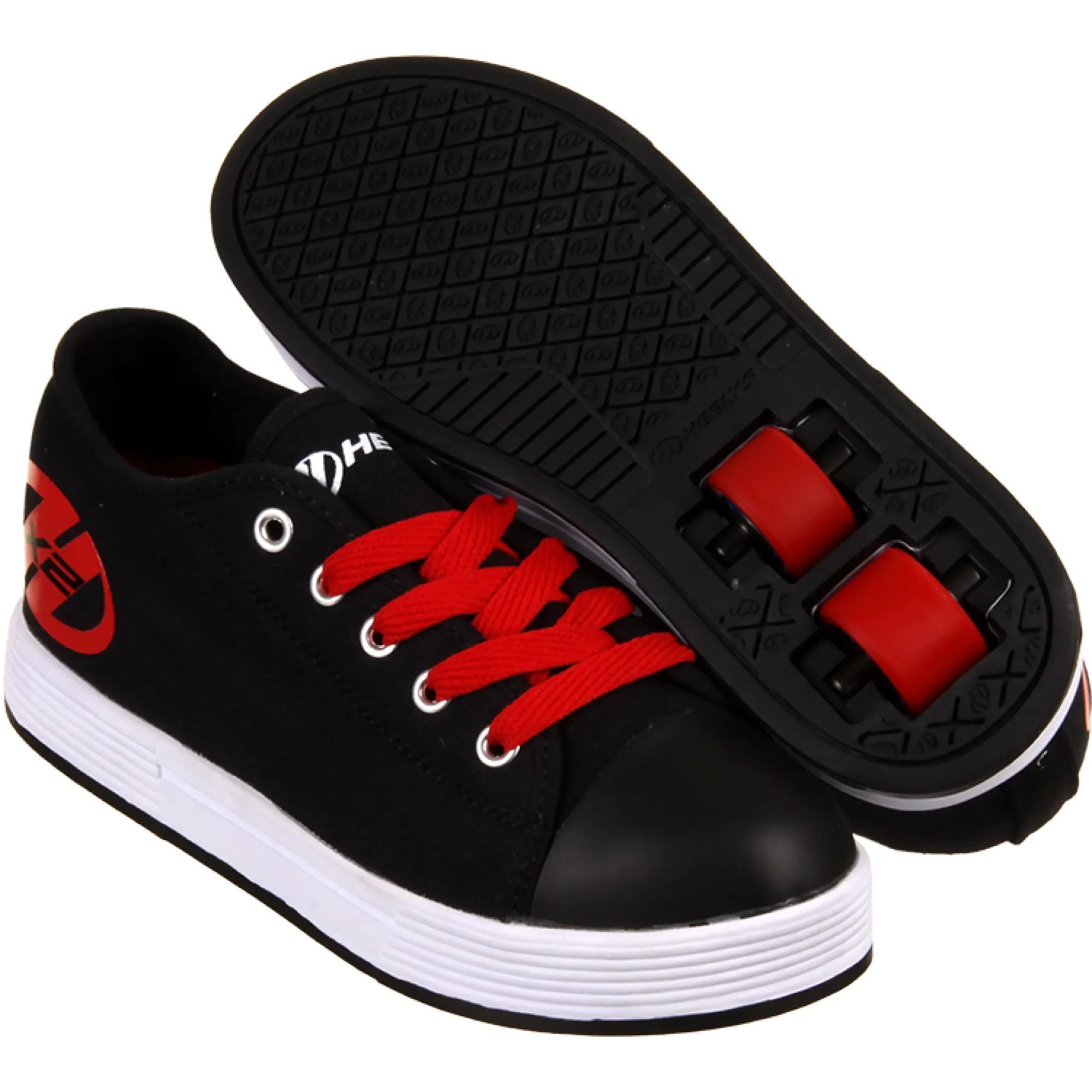 Heelys HEELYS X2 Red & Black Size UK4 EU36.5 CM23 