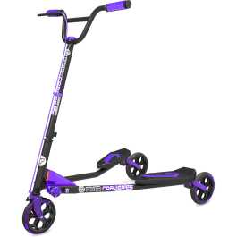 Yvolution Y Fliker C5 Carver - Black/Purple | SkateHut