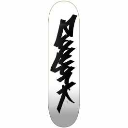 Zoo York OG 95 Tag Skateboard Deck - White/Black 8.25