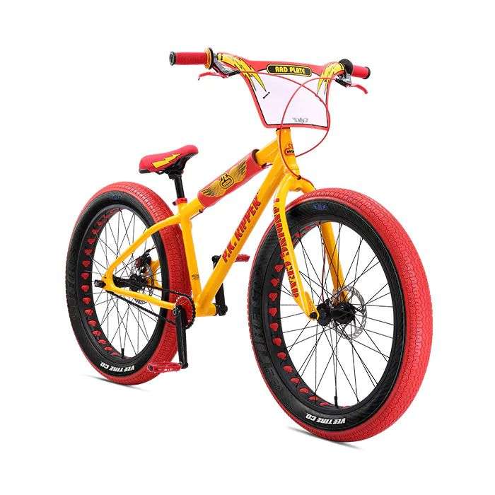 SE Fat Ripper 26'' Complete BMX Yellow SkateHut