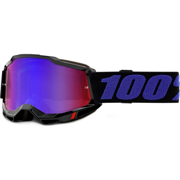 100% Accuri 2 Goggles - Moore/Mirror Red-Blue Lens