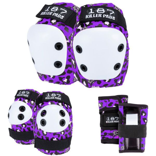 187 Killer Jr. Six Pack Pad Set - Staab Purple