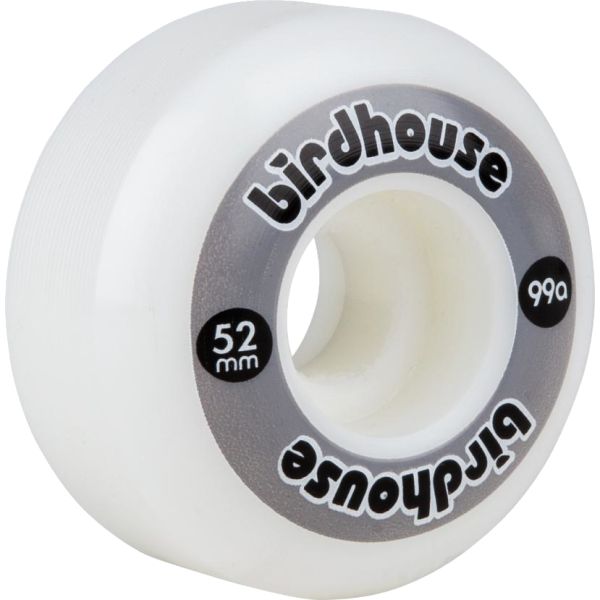 Birdhouse Logo 99a Skateboard Wheels - Grey 52mm (Pack of 4)