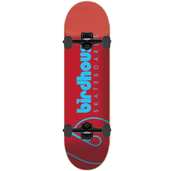 Birdhouse Team Logo Custom Skateboard - Red/Black 7.75&#039;&#039;