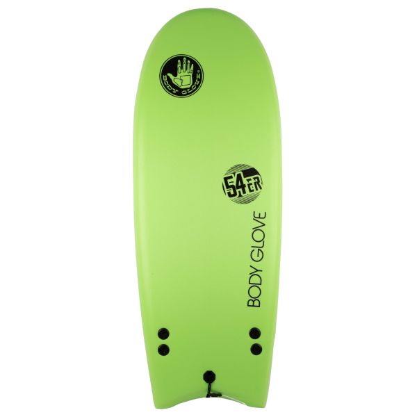 Body Glove 54&#039;er Soft Top Mini Surfboard - Green/Black