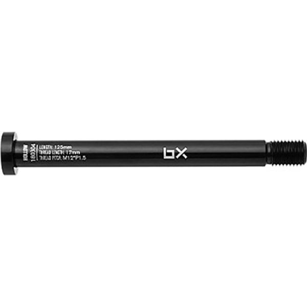 Brand-X Bolt Thru Axle - Black 12mm (142/172/20/M12*P1.75)