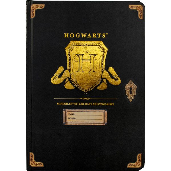 Harry Potter A5 Casebound Harry Potter Notebook - Hogwarts Shield