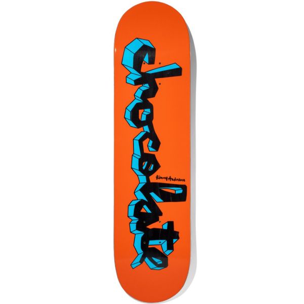 Chocolate Lifted Chunk Skateboard Deck - Anderson 8&quot;