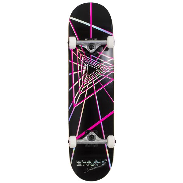 Enuff Futurism Complete Skateboard - Black 8&#039;&#039;
