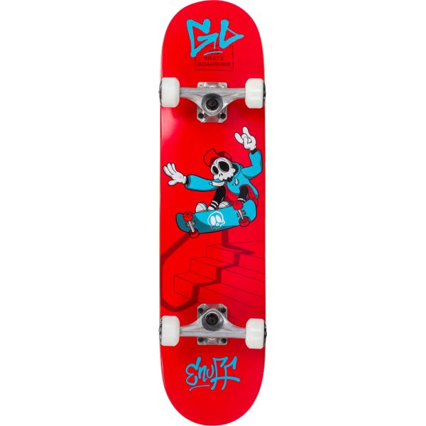 Enuff Skully Complete Skateboard - Red 7.75&#039;&#039;