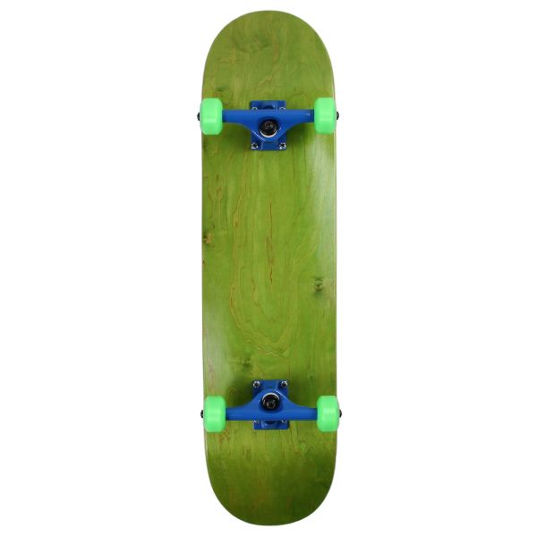 Enuff Colour Clash Custom Skateboard - Green/Blue 8&#039;&#039;