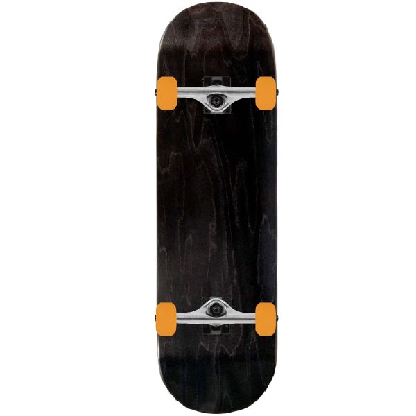 Enuff x Sushi Custom Skateboard - Black/Orange 8&#039;&#039;