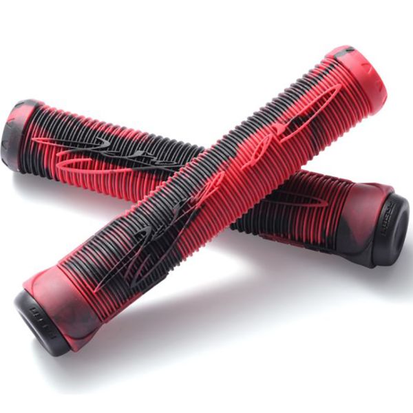 Fasen Fast Scooter Grips - Red/Black
